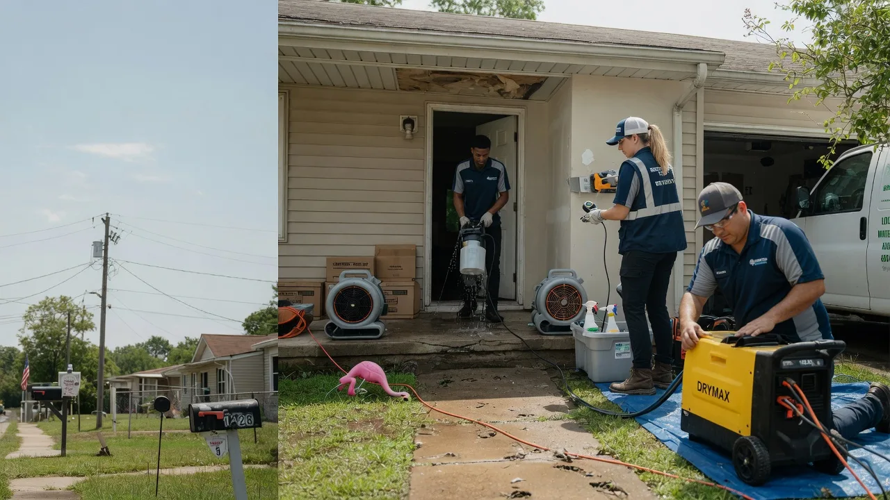 Storm Damage Water Removal in Kingsville, OH near me